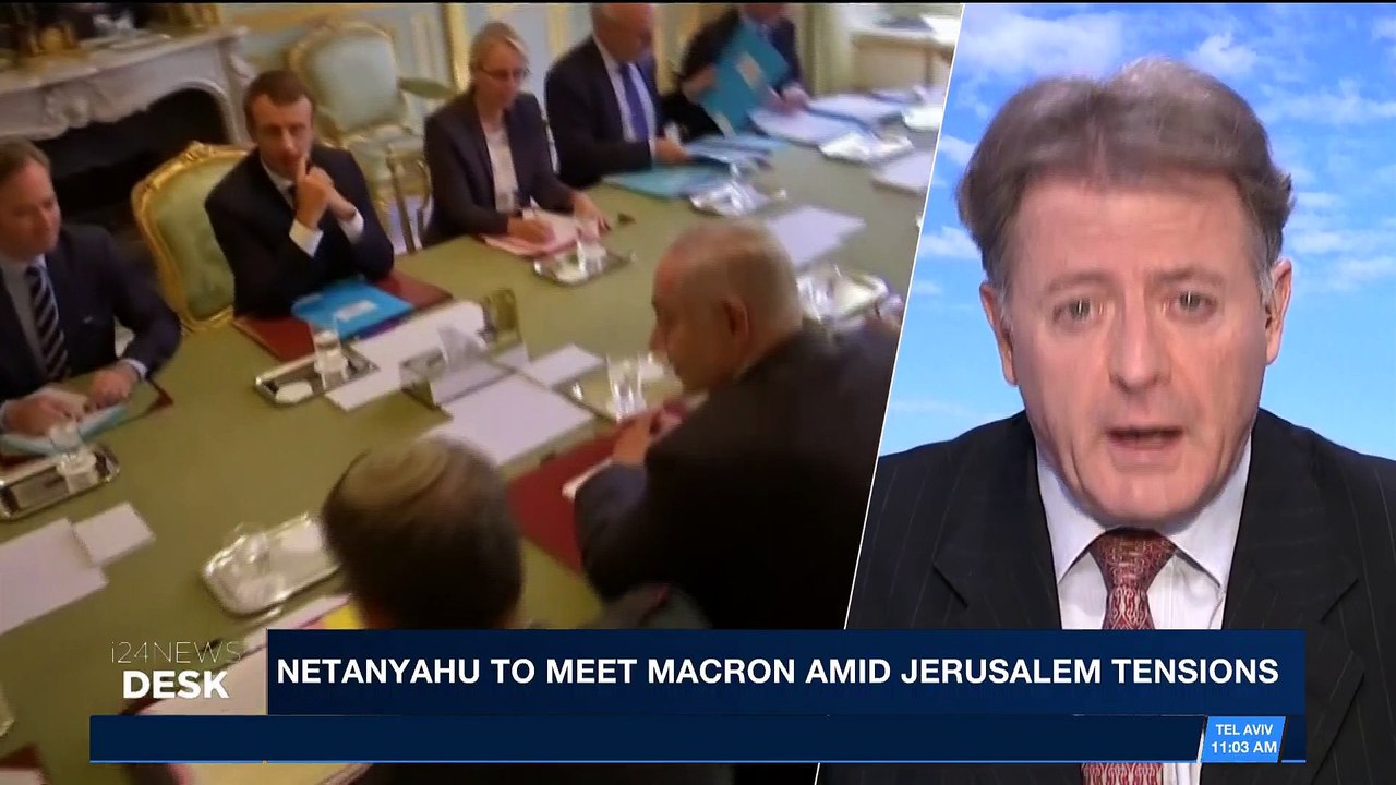 i24NEWS DESK  | Netanyahu to meet Macron amid Jerusalem tensions | Sunday, December 10th 2017