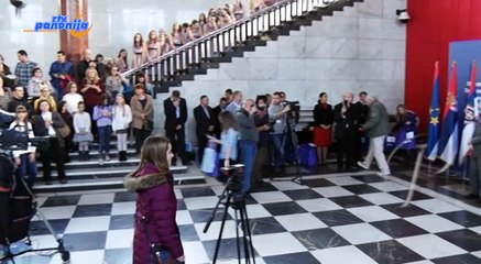 Završni prijem za učenike projekta „Učim + Znam = Vredim“