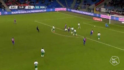 Basel 2:0 Sankt Gallen (Swiss Super League 9 Dezember 2017)