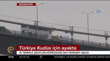 Türkiye Kudüs için ayakta