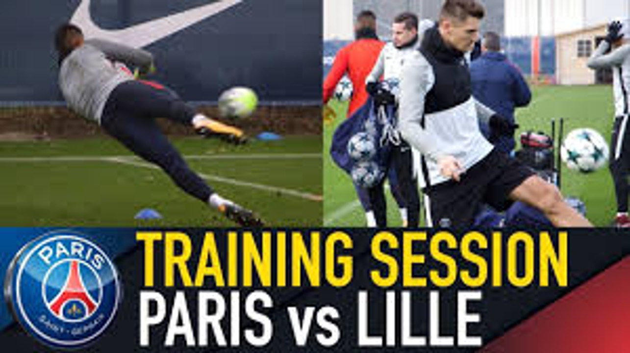 TRAINING_SESSION_-_ENTRAINEMENTS_-_PARIS_SAINT-GERMAIN_vs_LILLE