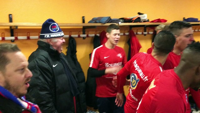 FRH N3: La joie dans les vestiaires après la victoire à Biesheim