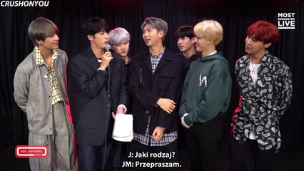 [POLSKIE NAPISY] 171207 BTS Tell The Army What They Argue About The Most