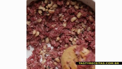 Tasty Demais - Bolinho de Baião de Dois