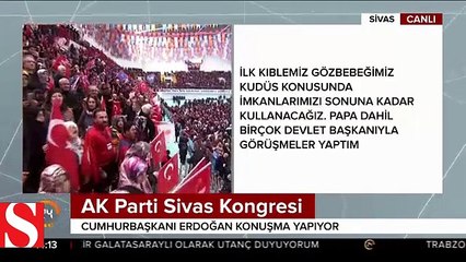 Cumhurbaşkanı Erdoğan: Trump'ın kararı yok hükmündedir