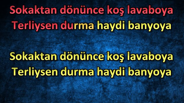 TEMİZLİK İMANDAN GELİR İLAHİSİ KARAOKE - ALT YAPI (Çocuk ilahileri Karaoke - Okuma Takipli ilahi)
