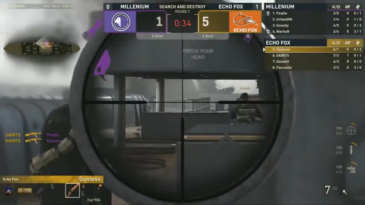 CODFOX advances into CWLDallas Pool Play