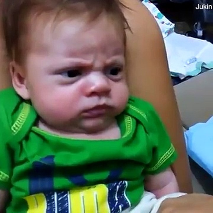 Babies Emotions,Reactions,Expressions And Angry Faces So Funny