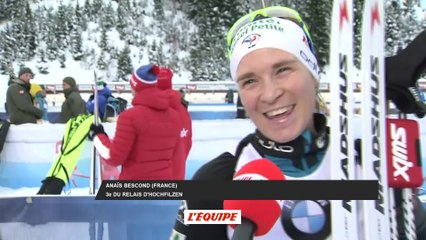 Biathlon - CM (F) : Bescond «Ça fait plaisir»