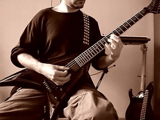 Evelyn - Black Tears [Edge of Sanity cover] - Rehearsal Room - Tuning - C Standard