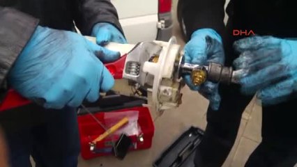 Ankara'da Polisleri Bile Şaşırtan Düzenekle Akaryakıt Hırsızlığı