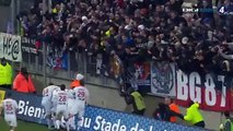 Houssem Aouar Second Goal - Amiens 1-2 Lyon 10-12-2017