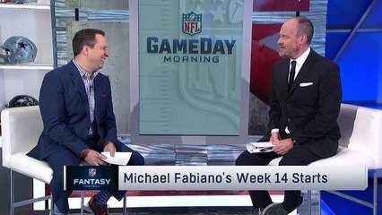 Week 14 Fantasy starts and sits