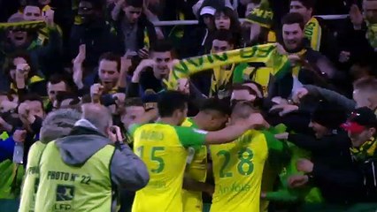 Yacine Bammou Goal HD - Nantes	1-0	Nice 10.12.2017