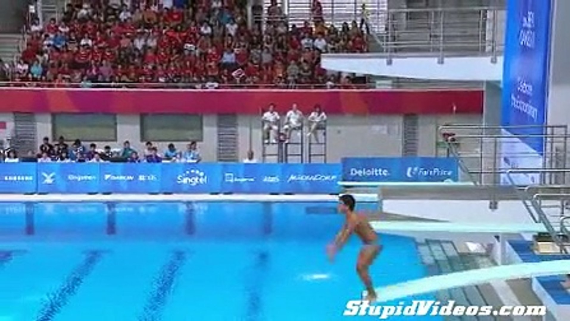 Filipino Diving Fail