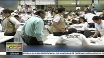 Honduras: realizan escrutinio de 4 mil 753 actas electorales