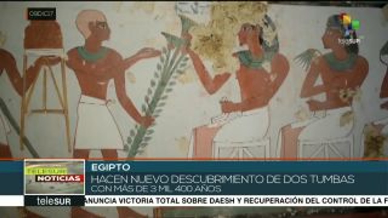 Egipto: hallan dos tumbas en la ciudad faraónica de Luxor