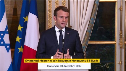 Macron appelle Netanyahou à faire "un geste vers les Palestiniens"