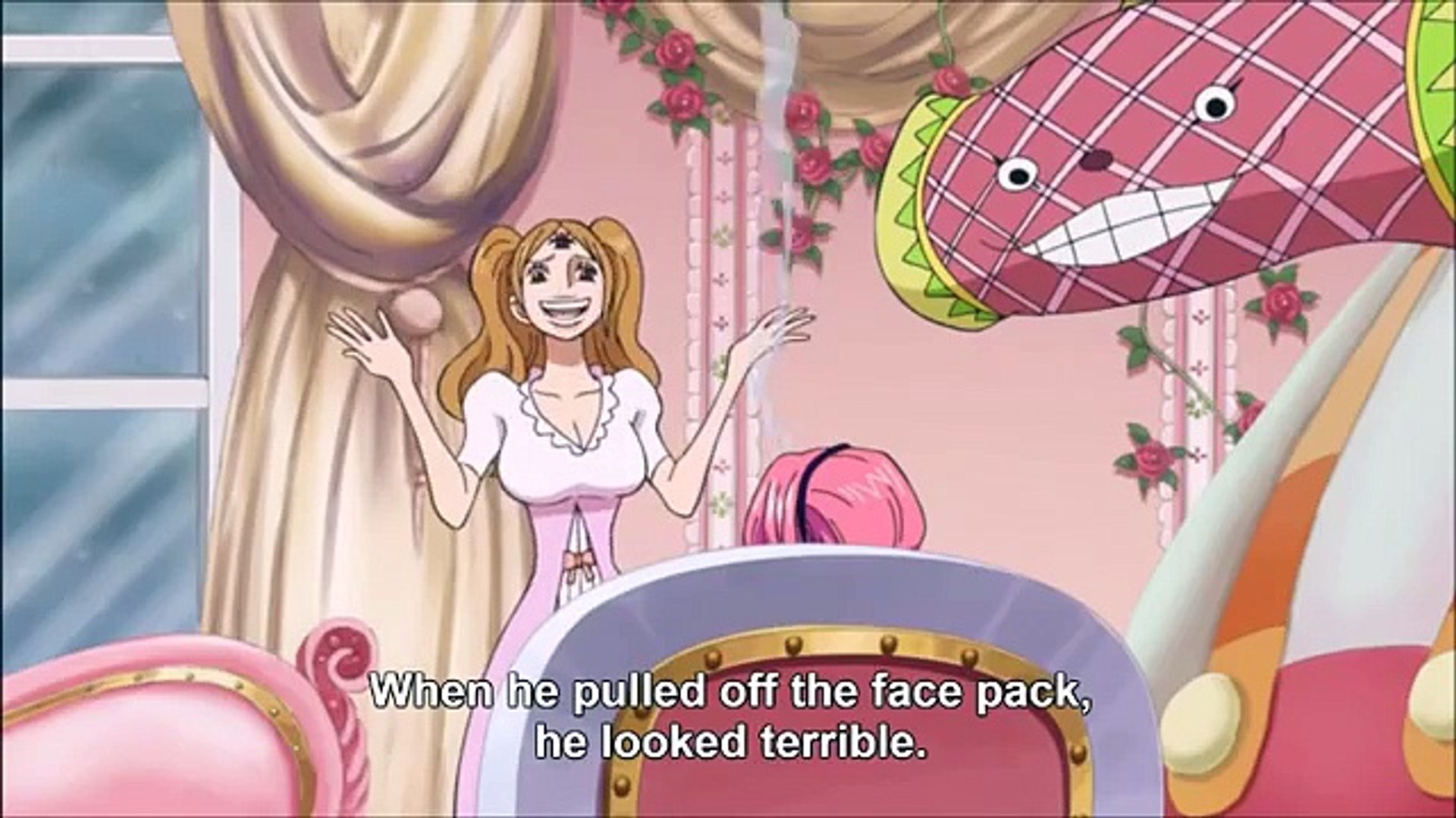 One Piece 817 Pudding Mocks Sanji Hd Video Dailymotion