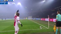 Kasper Dolberg Incredible Miss -  Ajax 0-0 PSV - 10.12.2017