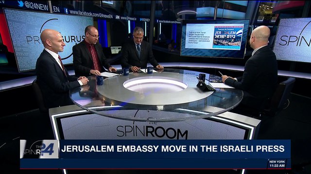 THE SPIN ROOM | Jerusalem embassy move in the Israeli press | Sunday, December 10th 2017