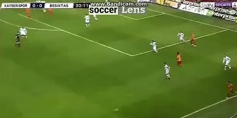 Umut Bulut Goal HD - Kayserispor 1-0 Besiktas 10.12.2017