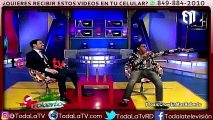 Toxic Crow se burla del Lapiz Conciente por haber hecho dembow-Más Roberto-Video