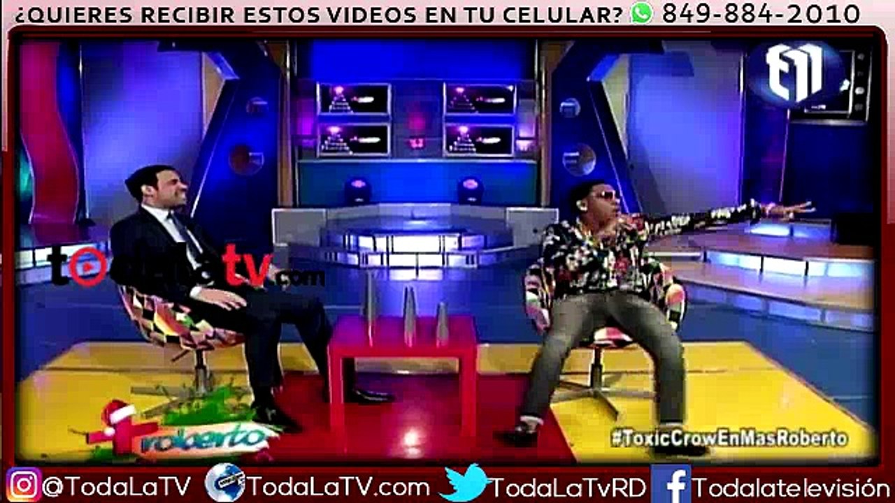 Toxic Crow se burla del Lapiz Conciente por haber hecho dembow-Más Roberto-Video