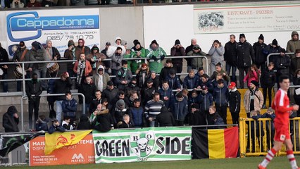 Ambiance pour les supportères borains.Vidéo Eric Ghislain