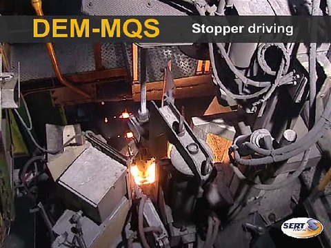 Coulée automatique de la fonte selon Sert Metal/Vésuvius