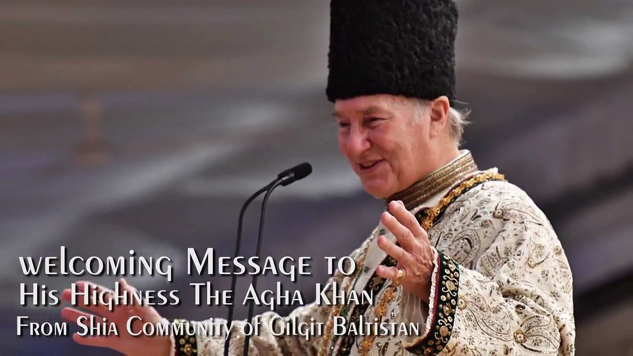 Allama Muhammad Abbas Waziri's message on Shah Karim Aga Khan's arrival to Gilgit-Baltistan