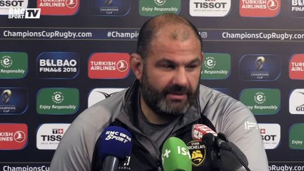 Champions Cup – Collazo : ‘’Pour faire un grand match, il ne faut pas prendre 5 essais’’