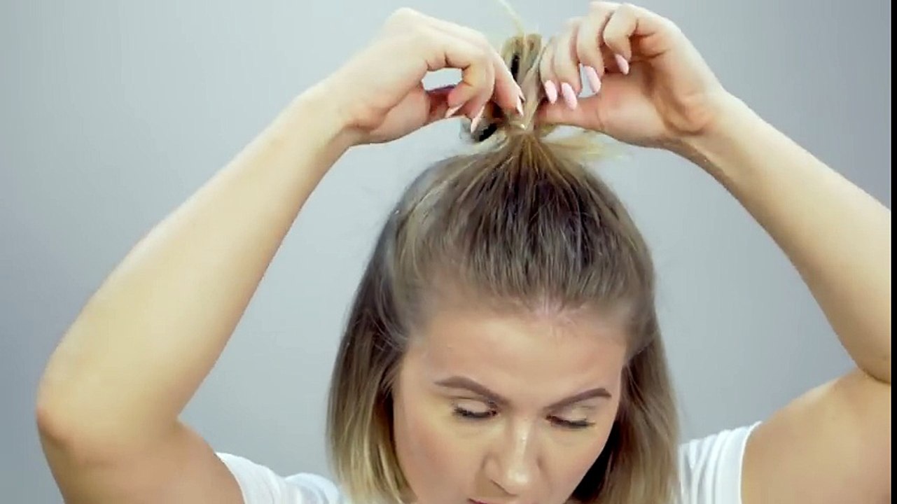 SUPER EASY Short Hairstyles Tutorial | Milabu