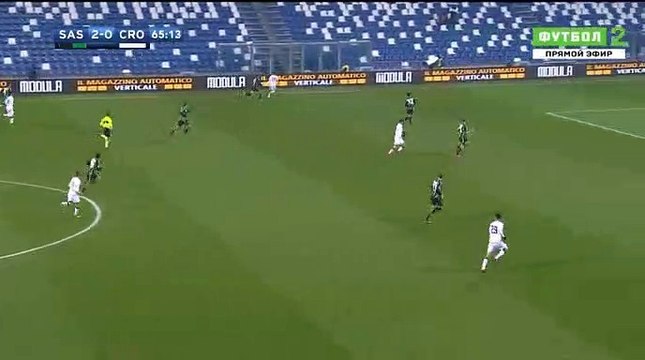 Ante Budimir Goal HD - Sassuolo	2-1	Crotone 10.12.2017