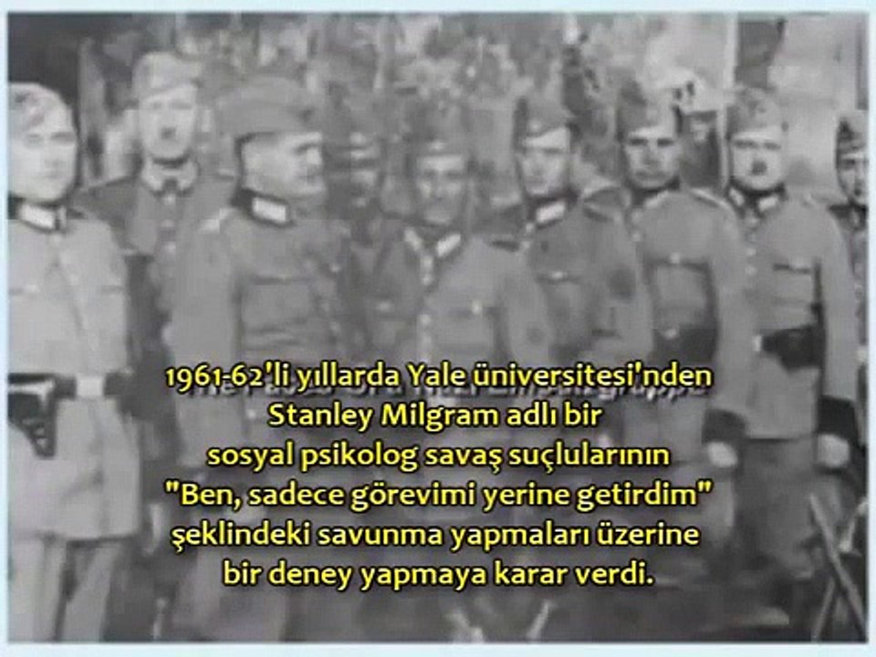 Atrocity Milgram Deneyi Türkçe Altyazılı