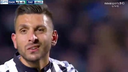Efthymios Koulouris Goal - PAOK 3-0 Panathinaikos 10-12-2017