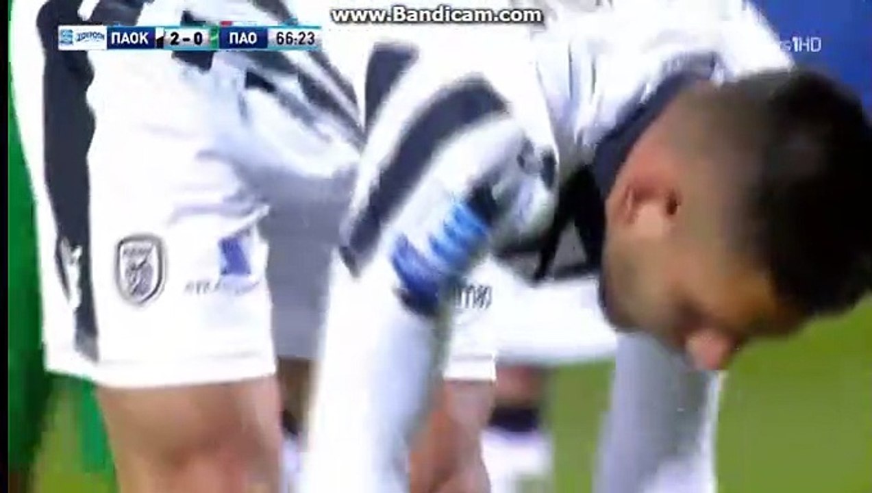 Koulouris (Penalty) Goal HD - PAOK 3-0 Panathinaikos 10.12.2017