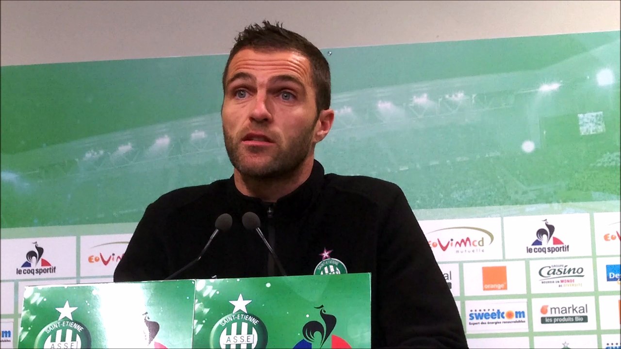 Julien Sablé avant le match OM-ASSE