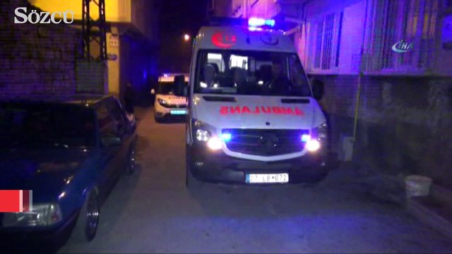 3 yaşındaki kızını rehin aldı