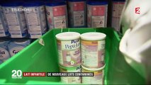 Lait infantile contaminé : 720 lots supplémentaires retirés de la vente