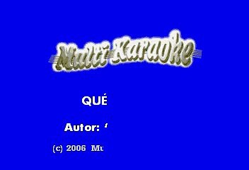 CANTO RELIGIOSO - QUE BENDITO (KARAOKE)