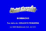 Conjunto Primavera - Borracho (Karaoke)