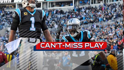 Can't-Miss Play: Cam ESCAPES sack and finds Funchess for 18-yard TD