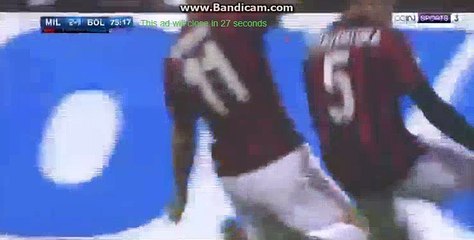 Giacomo Bonaventura Goal HD - Milan 2-1 Bologna 10.12.2017