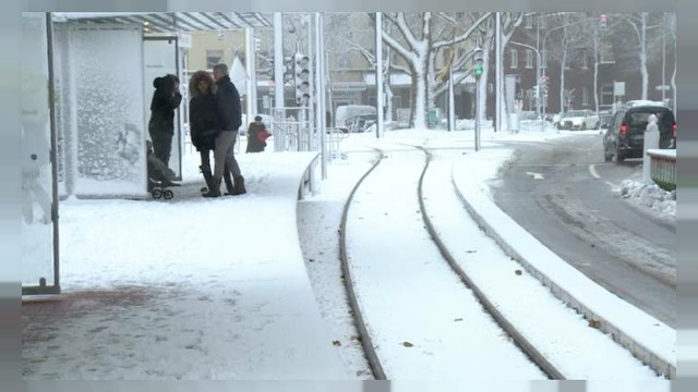 Германия и Швейцария под снегом