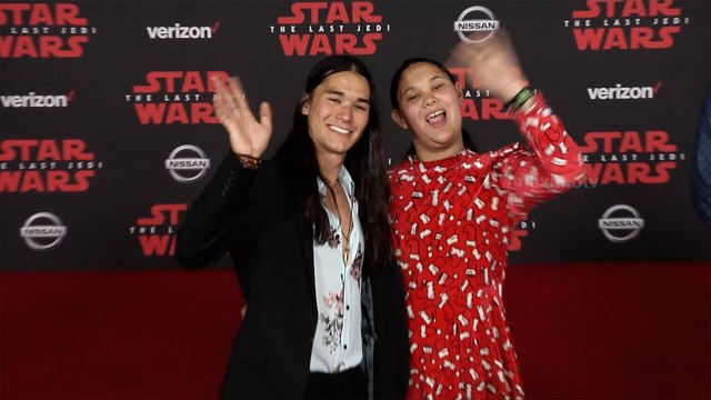 Booboo Stewart Star Wars The Last Jedi World Premiere Red Carpet