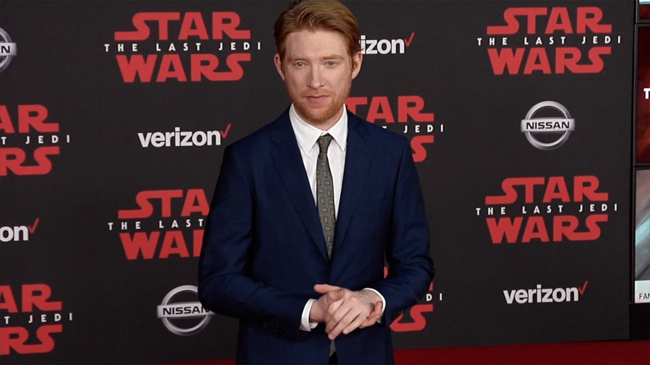 Domhnall Gleeson "Star Wars The Last Jedi" World Premiere Red Carpet