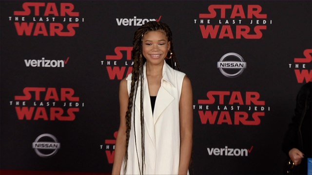 Storm Reid Star Wars The Last Jedi World Premiere Red Carpet