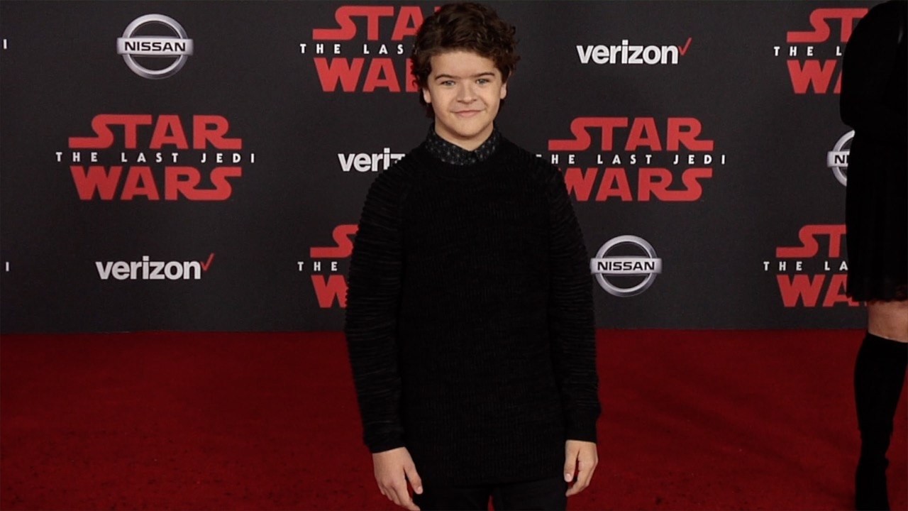 Gaten Matarazzo "Star Wars The Last Jedi" World Premiere Red Carpet