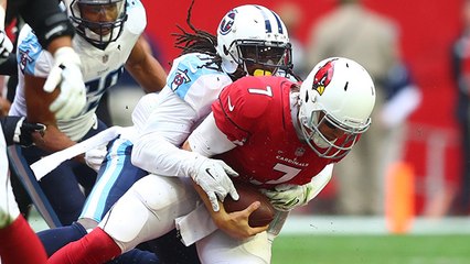 Johnathan Cyprien bursts through for a sack